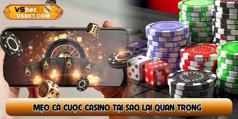 Mẹo cá cược casino tại sao lại quan trọng